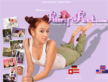 Tablet Screenshot of fairy-feet.com